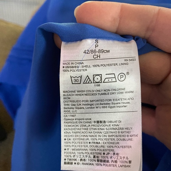 Banana Republic Royal Blue Short Sleeve Dress - Picture 11 of 11